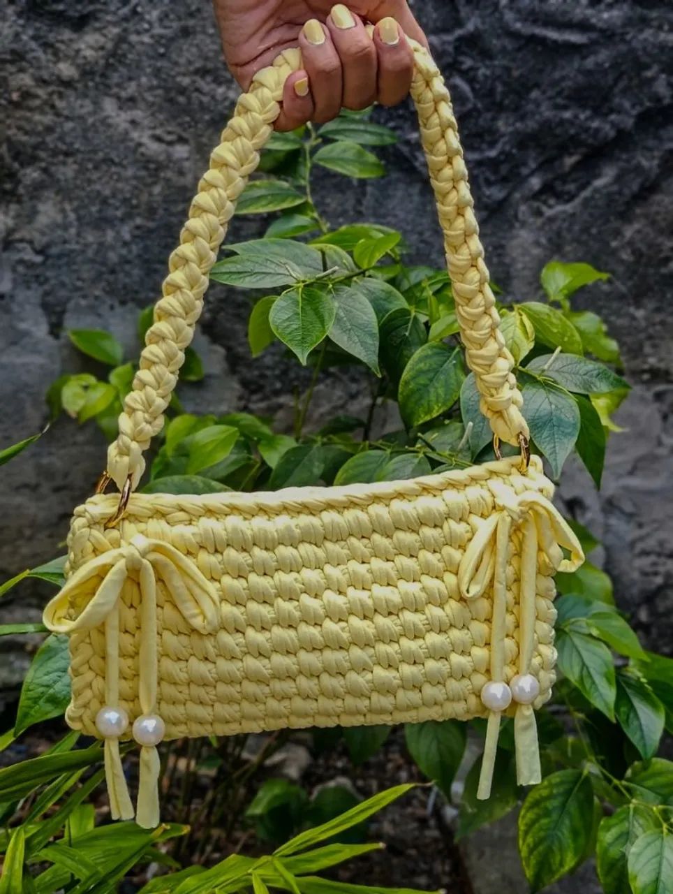 Clutch Amarelo Manteiga 