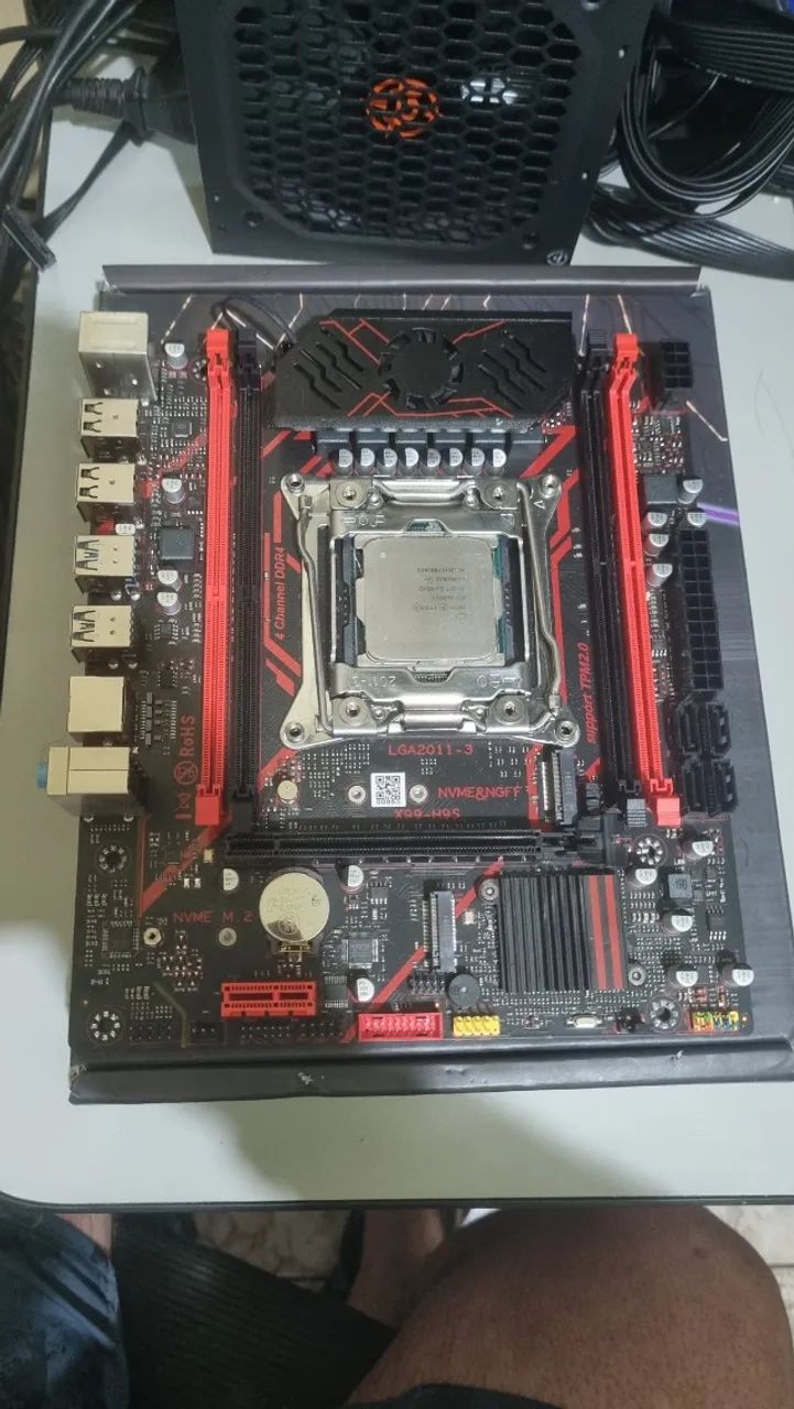 Placa mãe x99-H9S + Xeon E5 2680 V4