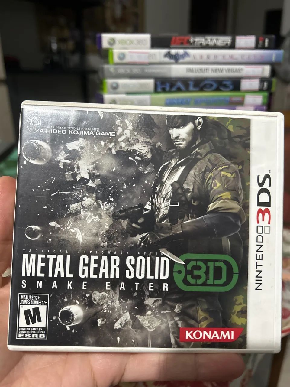 Metal Gear Solid Snake Eater 3d Nintendo 3ds