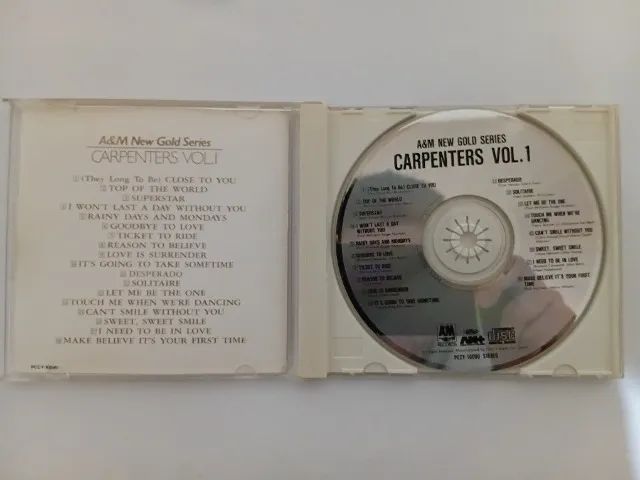 CD - Carpenters "A&M New Gold Series Volume 1" Importado Usado - Foto 3