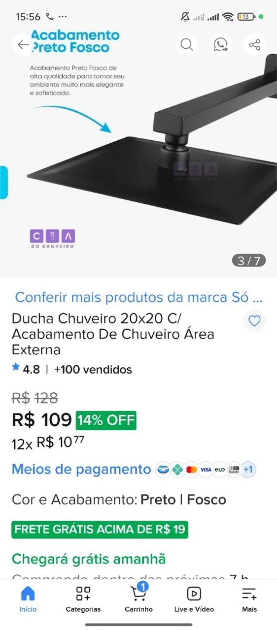 Ducha de piscina 