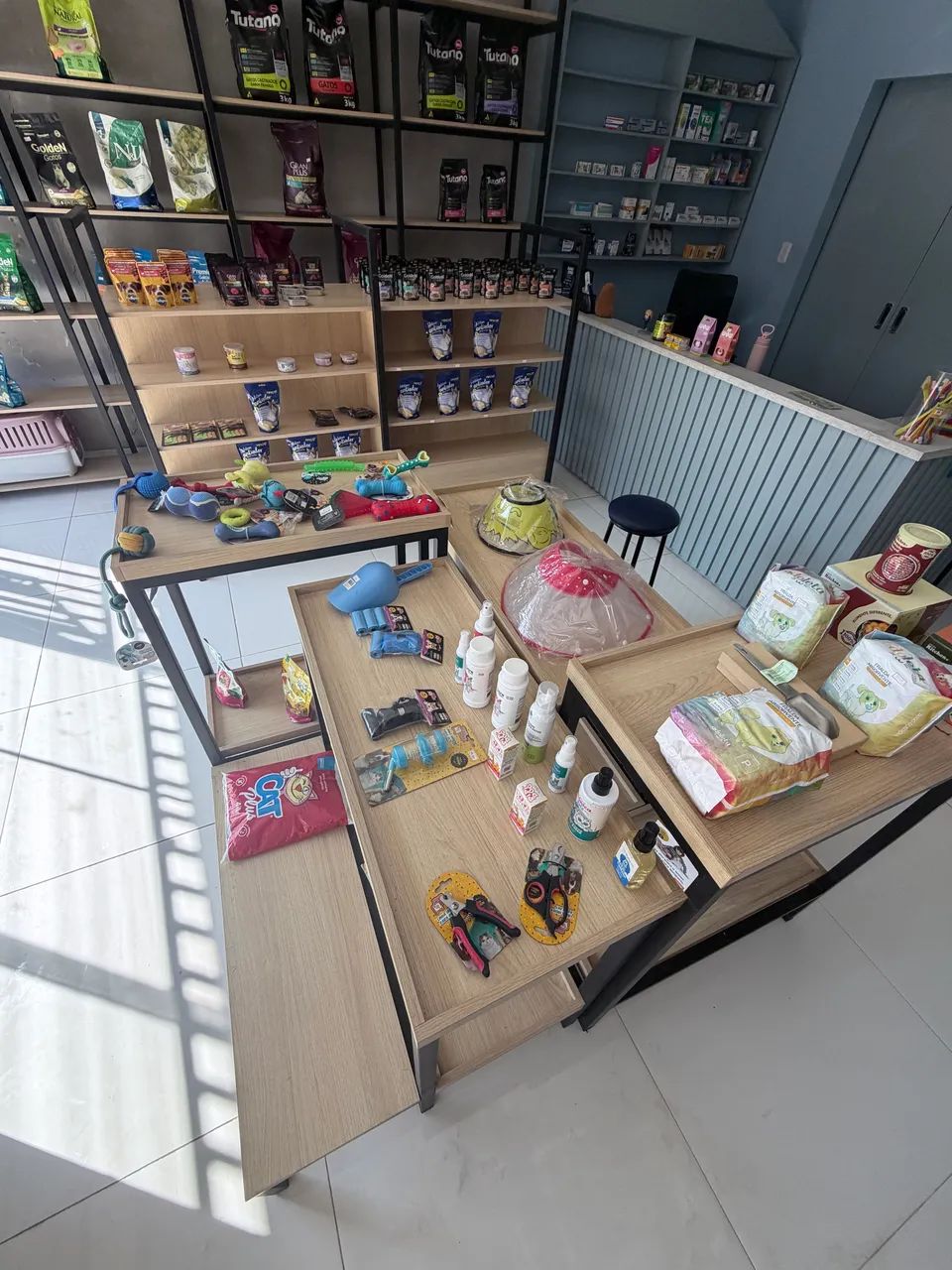 Móveis planejados pet shop de mdf - Foto 5