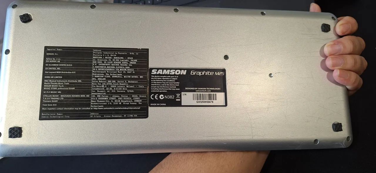 Teclado Mini Mid Samson Graphite M25 - Foto 5