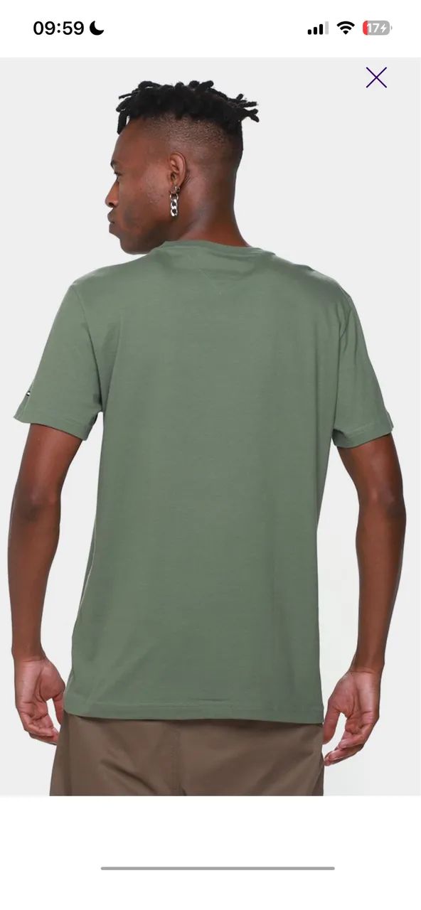 Camiseta Tommy Hilfiger (Nova e original) G - Foto 3