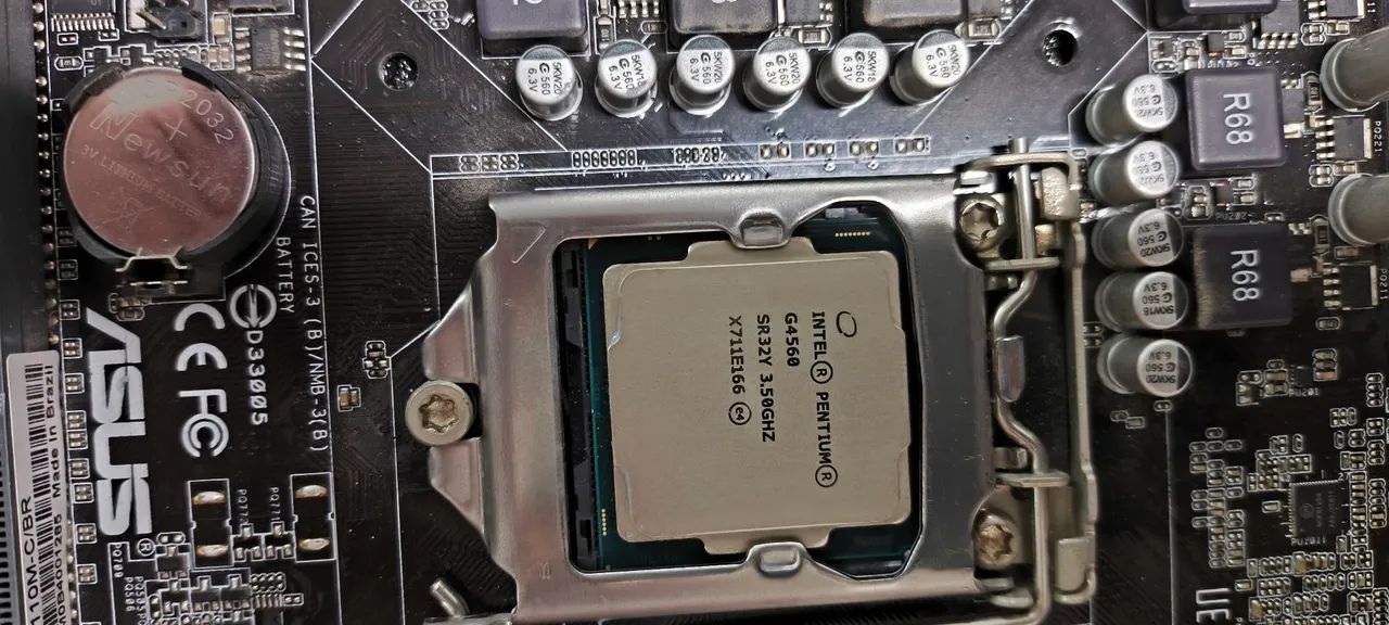 Intel pentium g4560 + placa mãe Asus h110