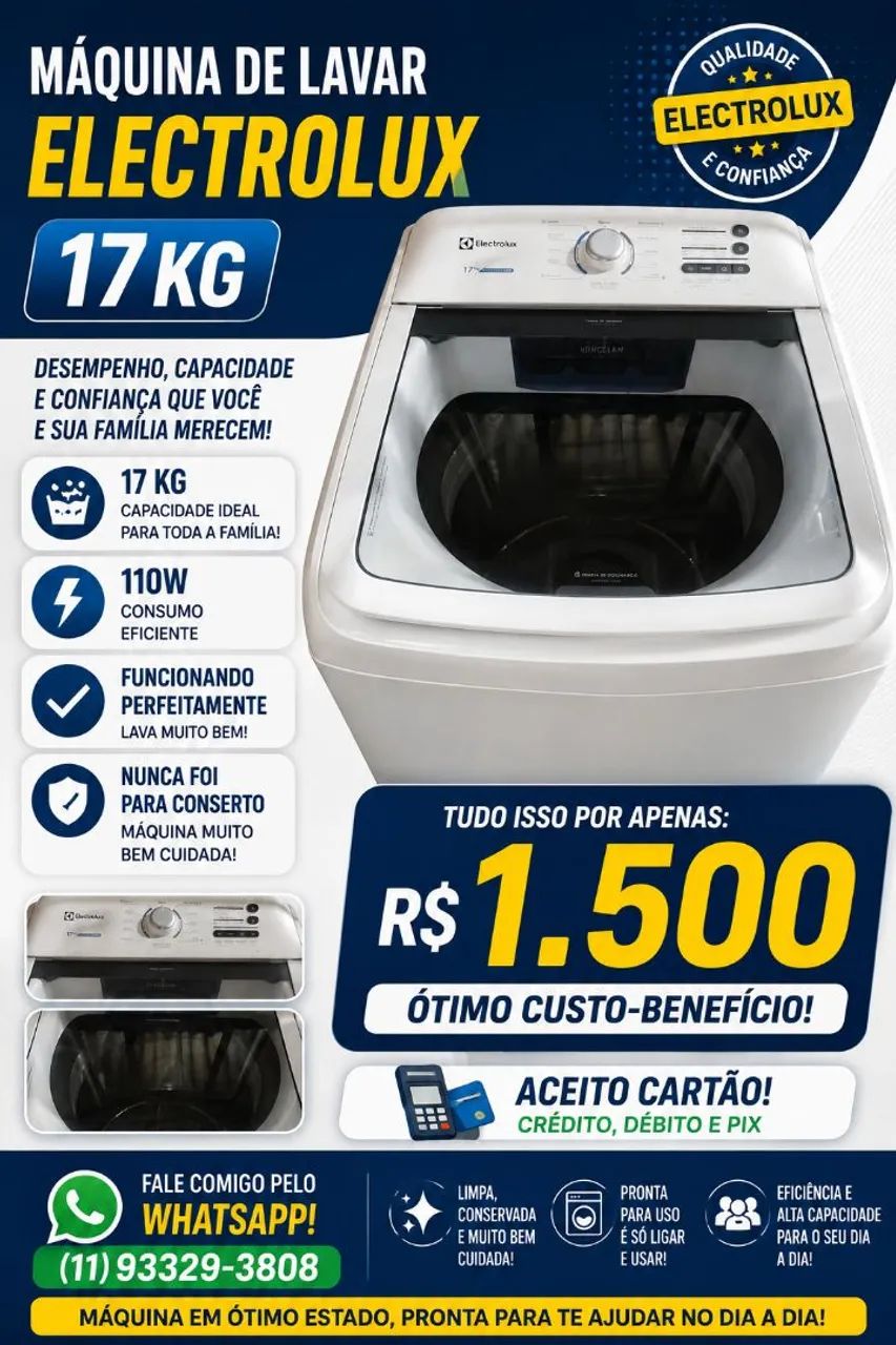 Máquina de lavar 
