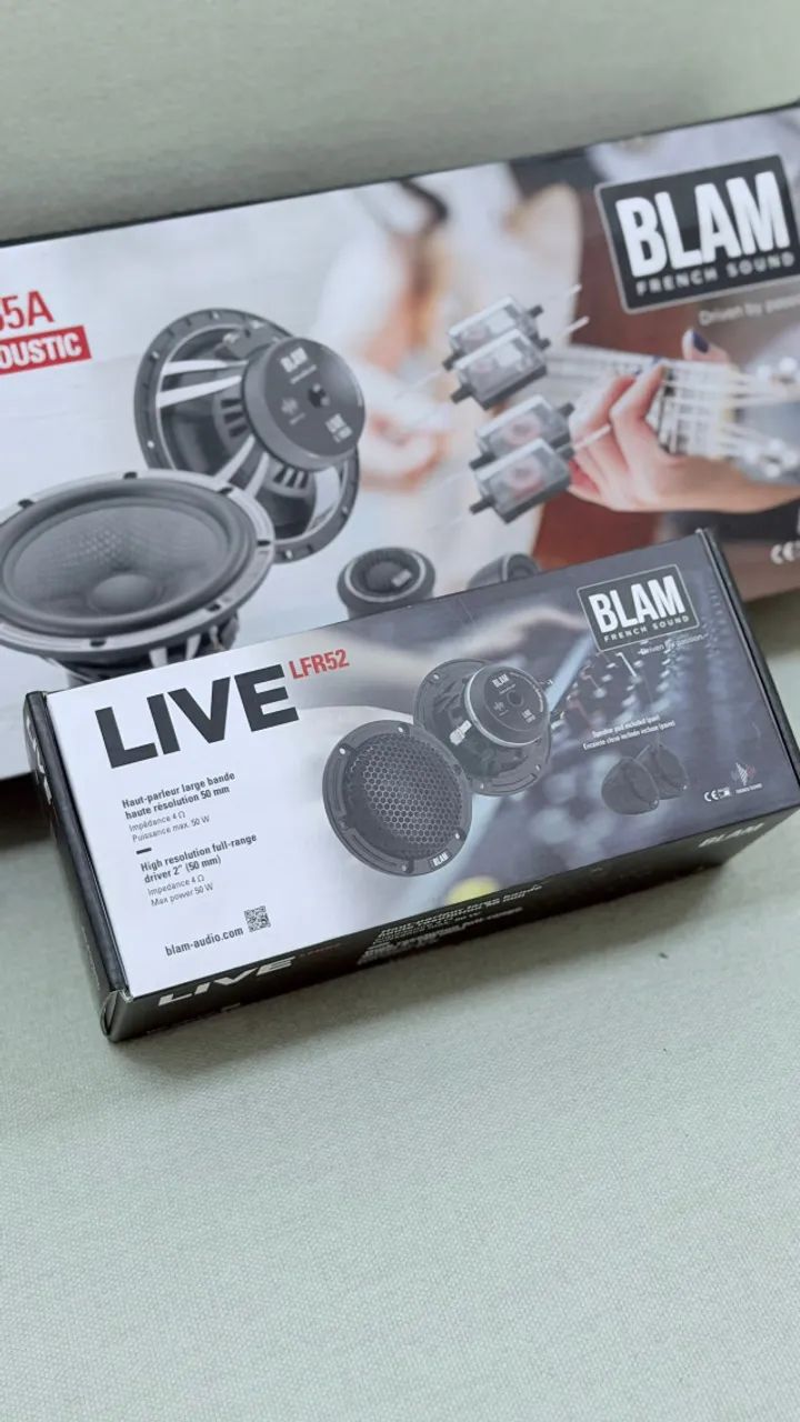 Kit 2 vias Blam Live + mid-range LFR2 - Foto 2