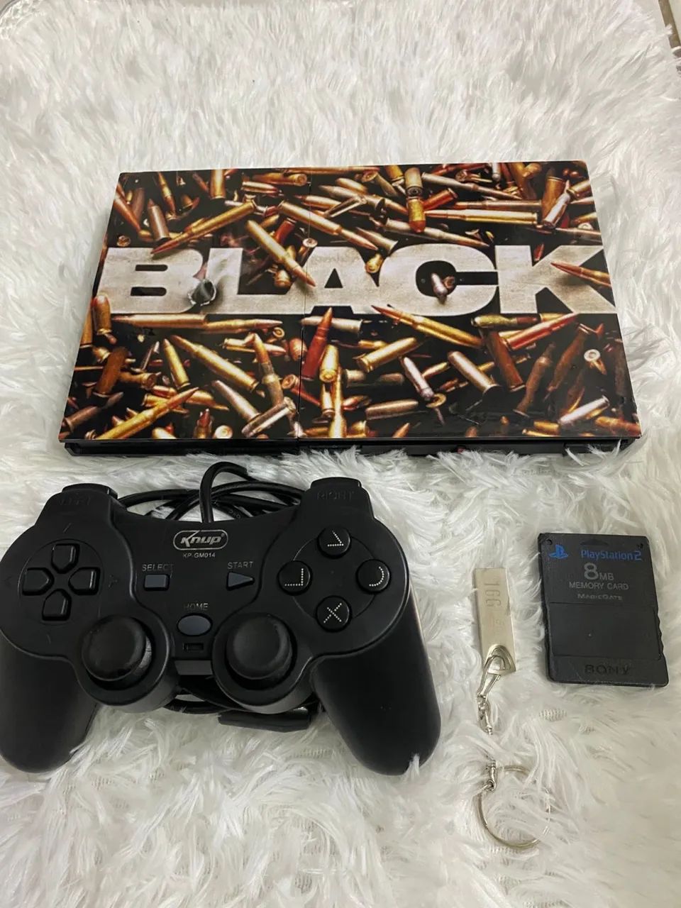 Ps2 cheio de jogos 