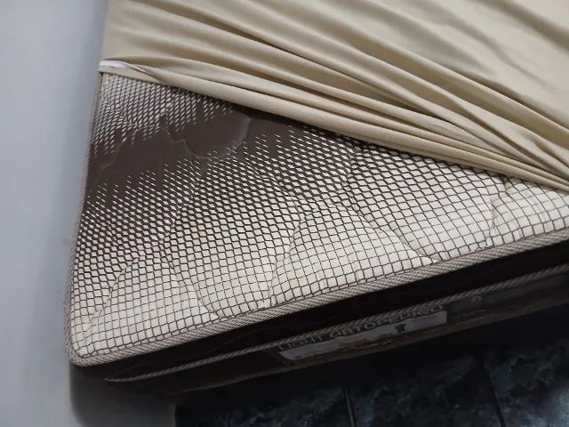 Cama box casal ortopedica  king size ortobom  - Foto 4
