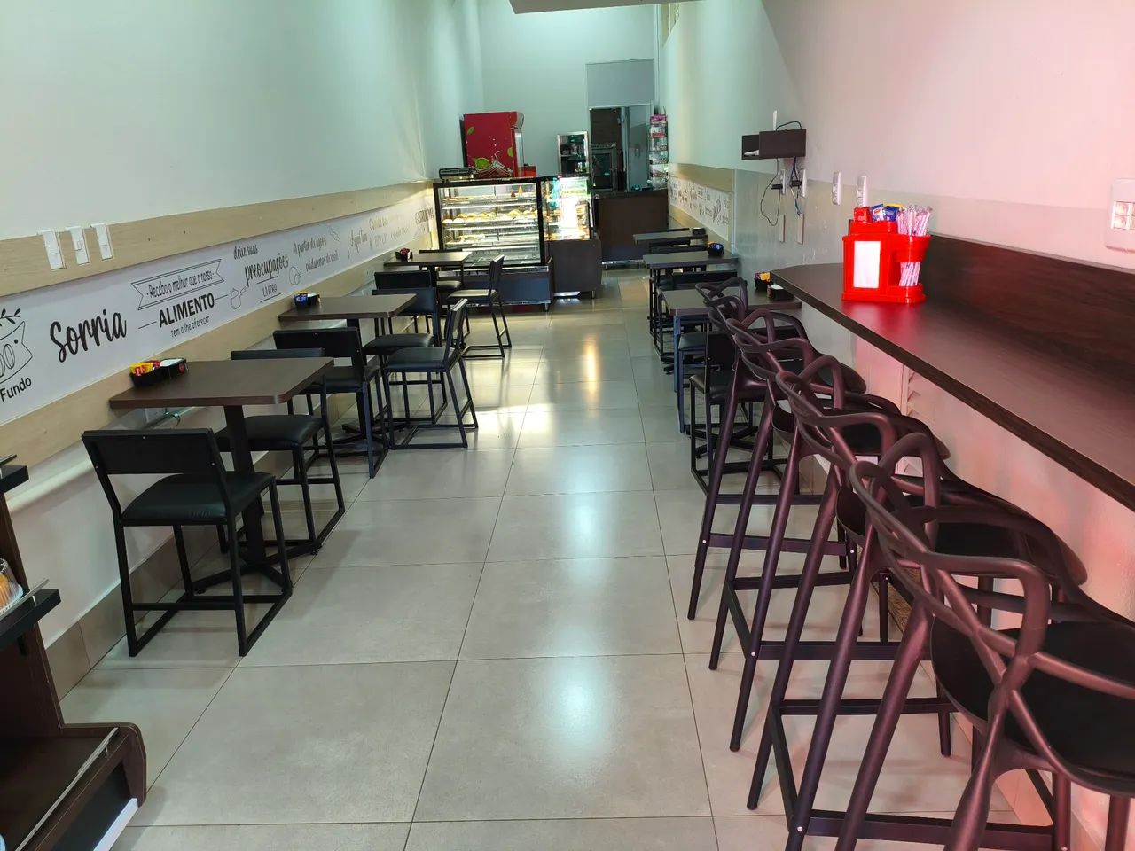 Frente completa para Lanchonete 