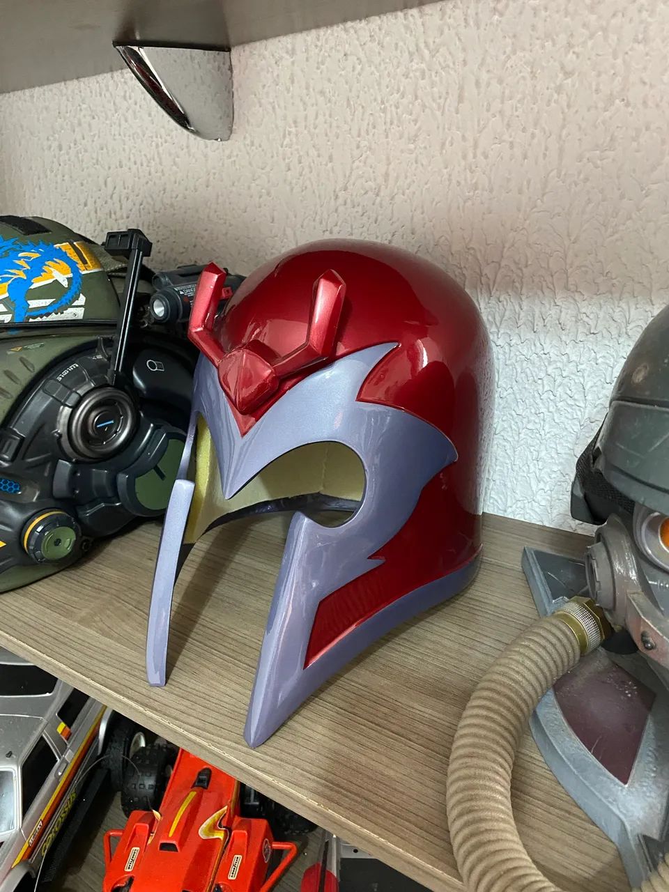 Capacete cosplay magneto  - Foto 3