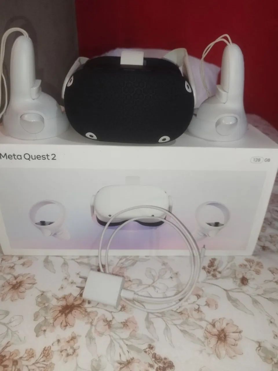 oculus quest 2 realidade virtual 128gb<br><br>6gb ram, branco - Foto 2