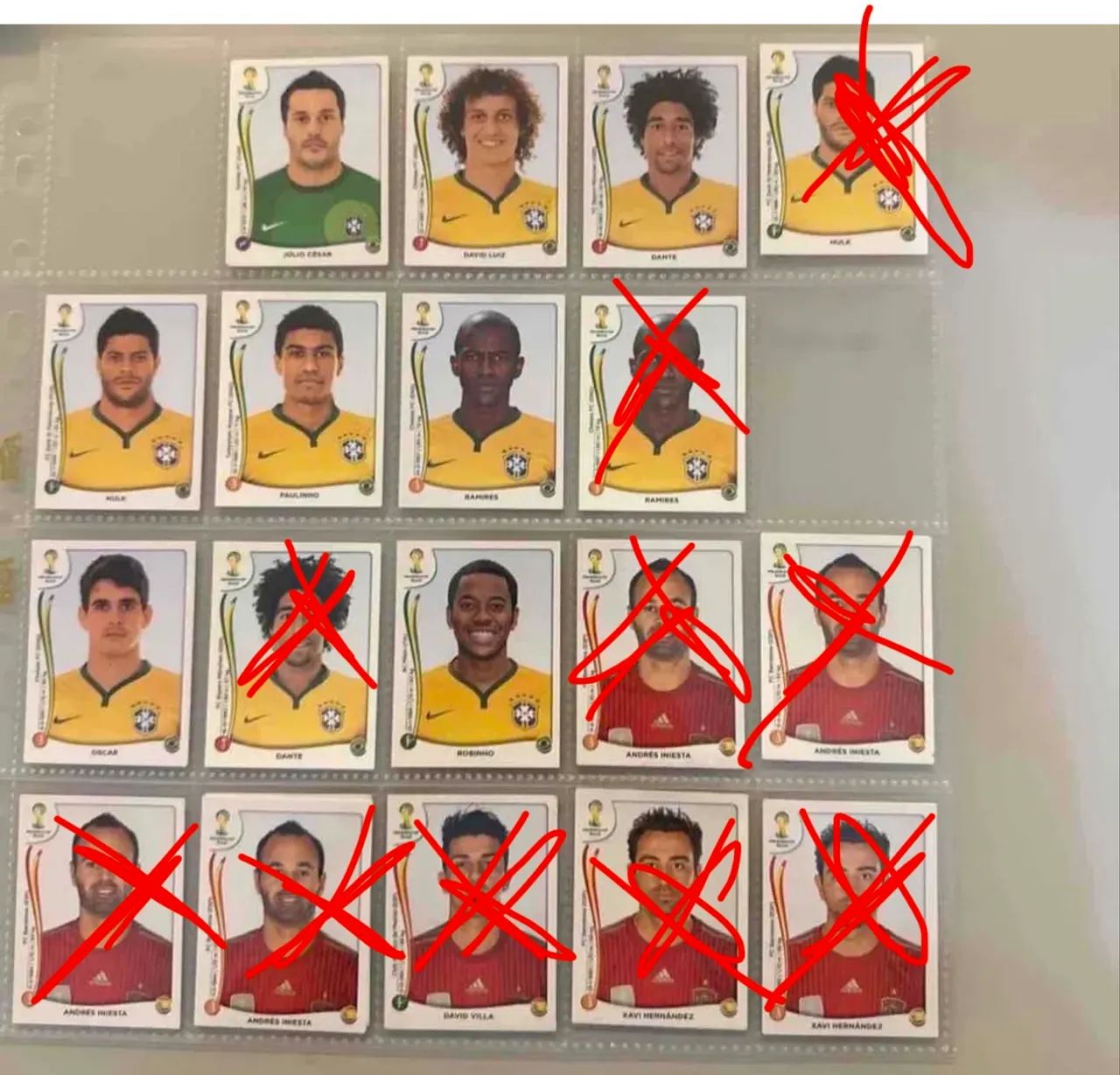 Figurinhas Copa 2014 Brasil
