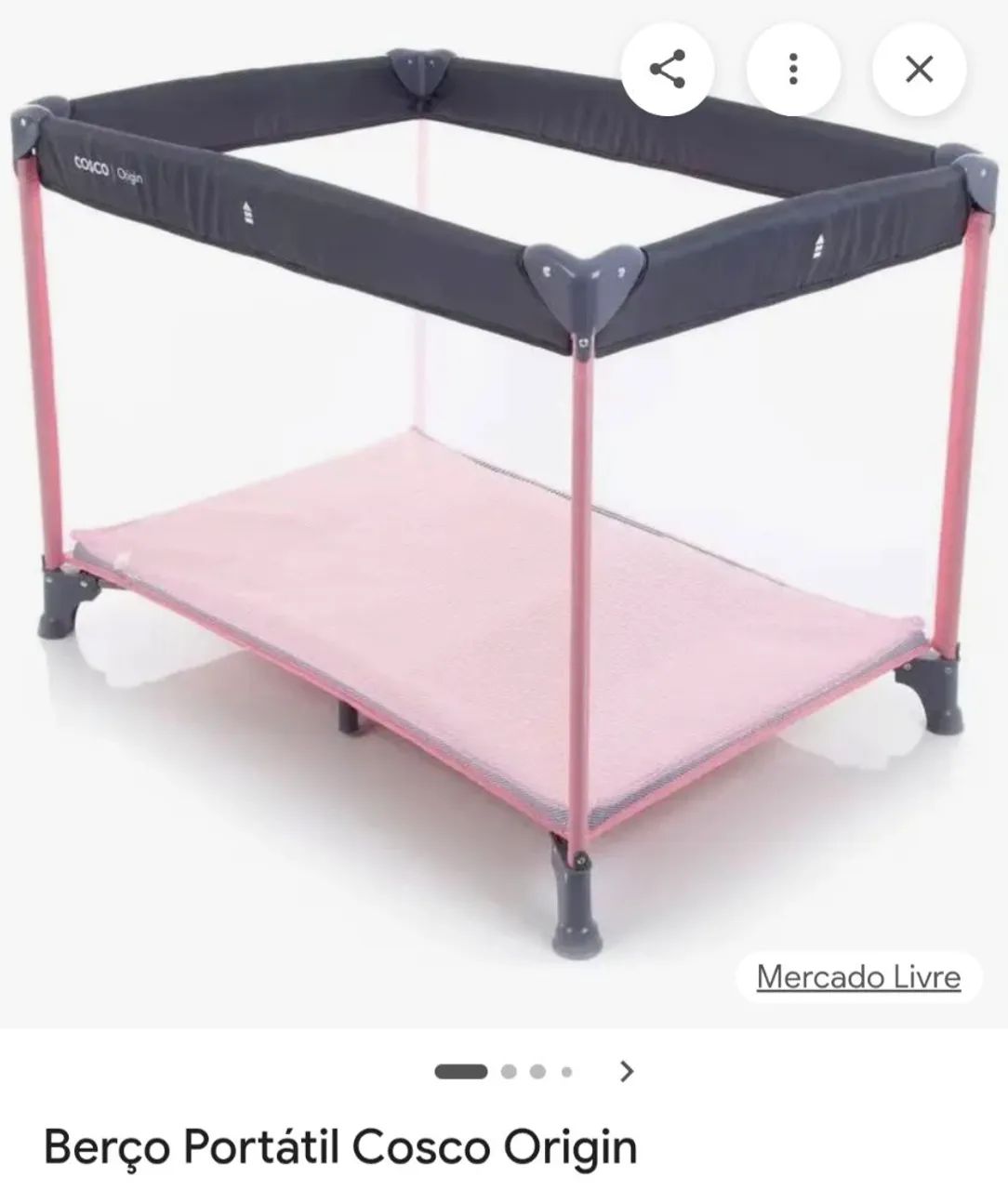 Berço portatil bebê 