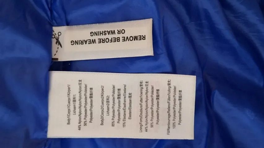 Jaqueta Puffer Azul Metalizada - Foto 5