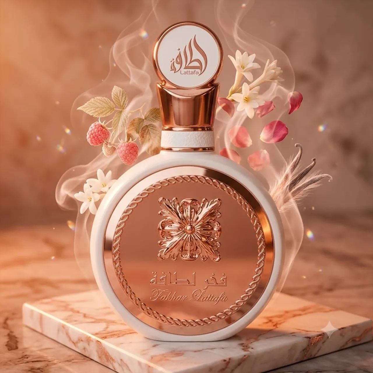 Fakhar Rosé Perfume Árabe Original  - Foto 3