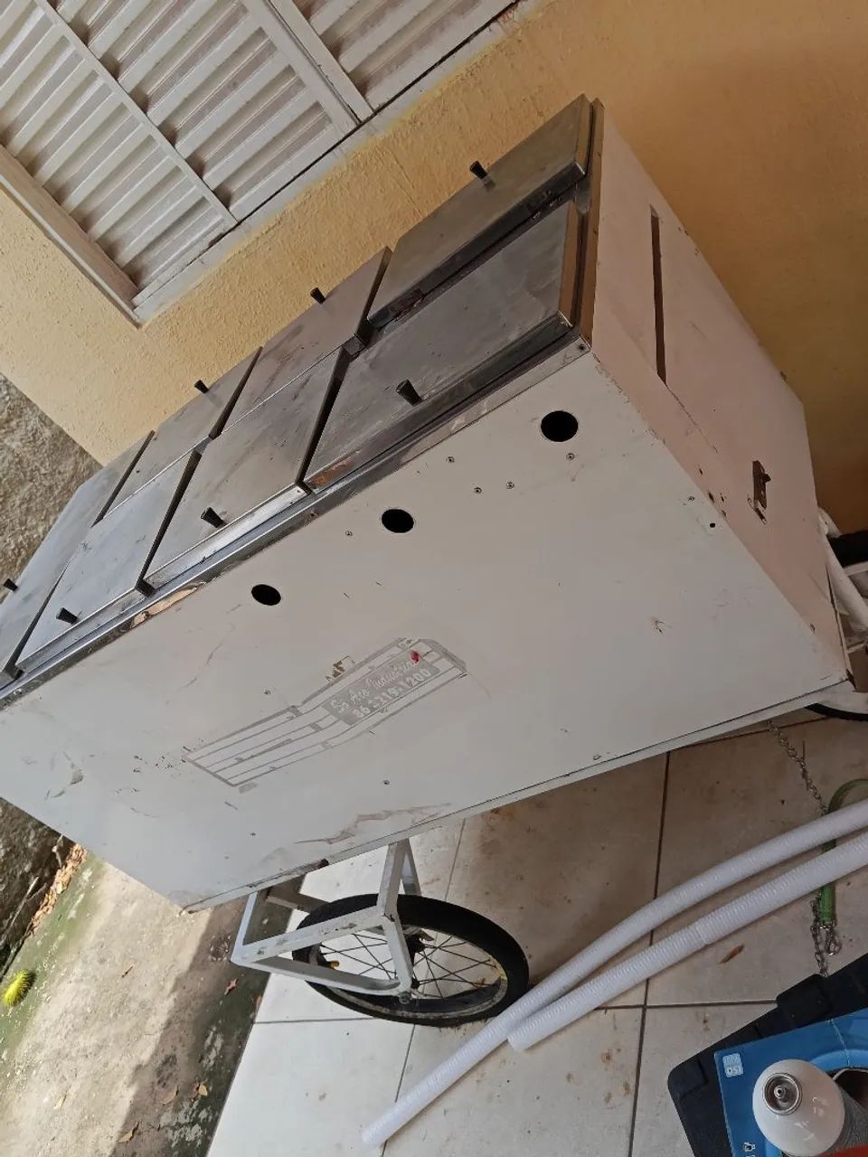 Carro de lanche pra cachorro quente e arrumadinho 