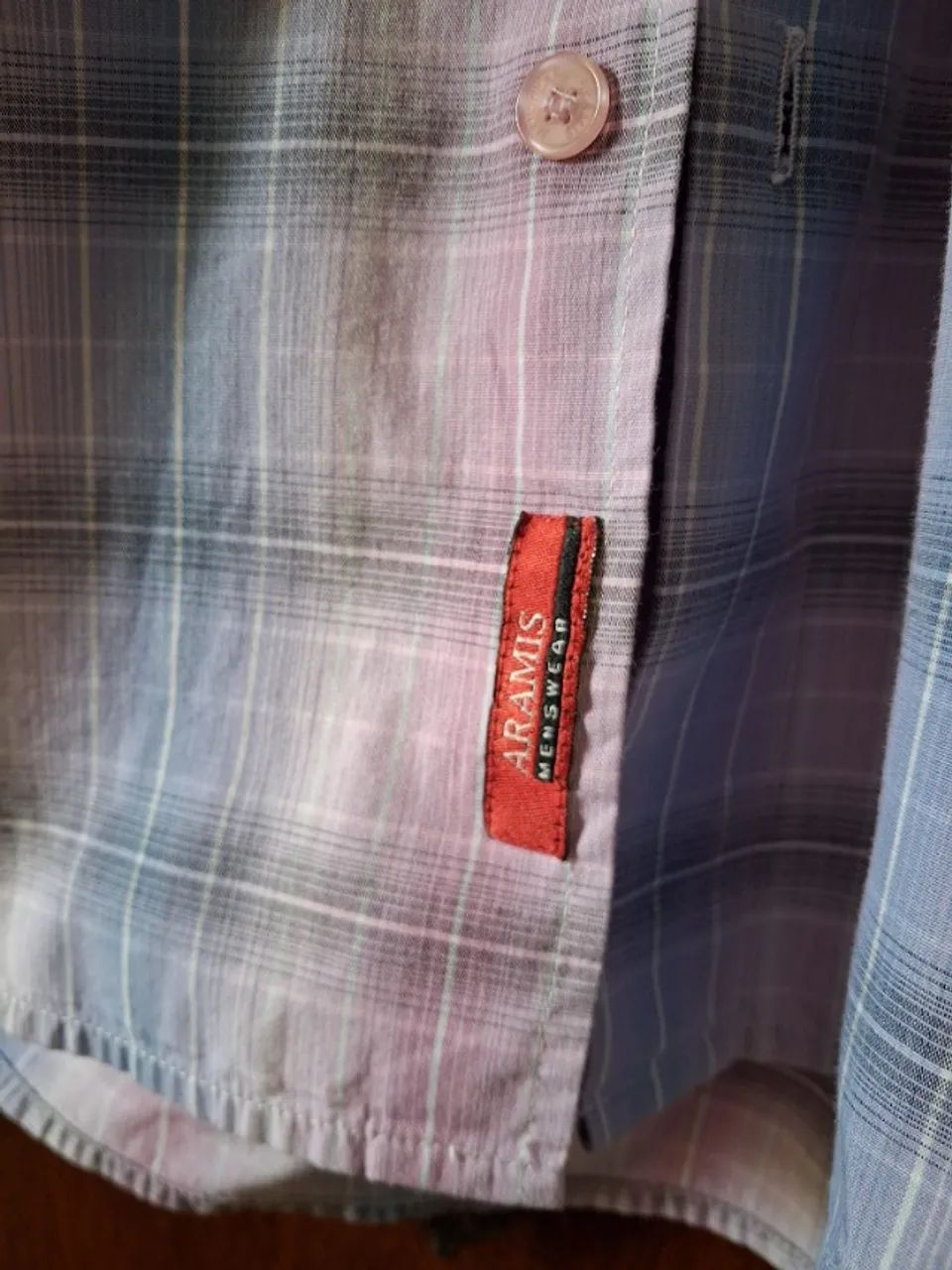 Camisa ARAMIS xadrez vintage  - Foto 3