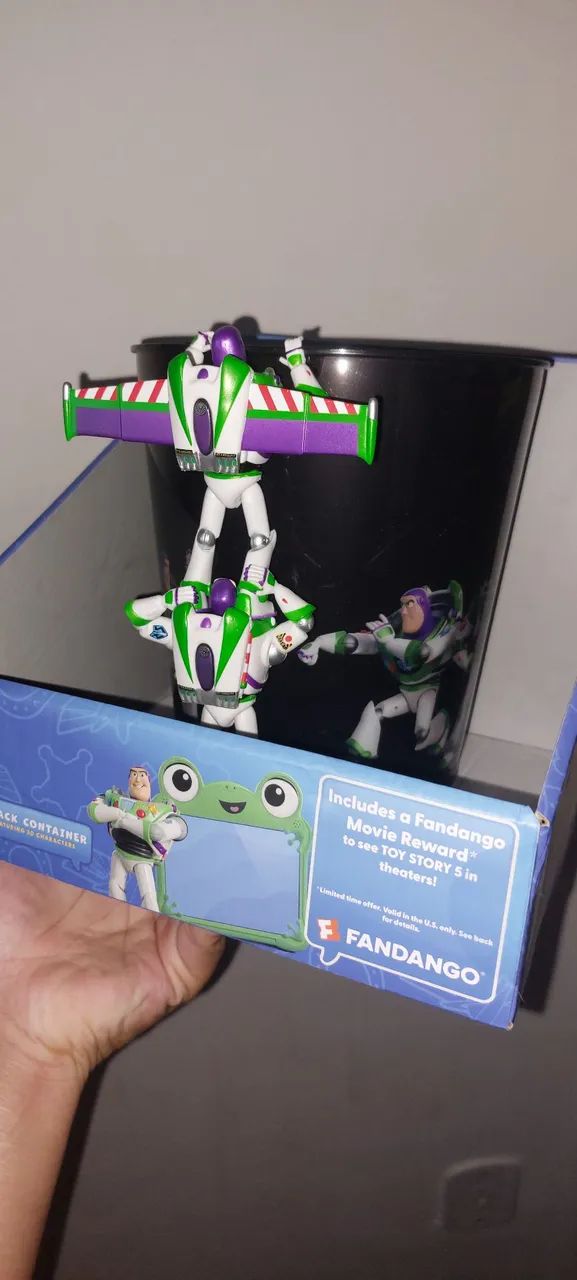 Balde de pipoca Toy Story5 Importado 