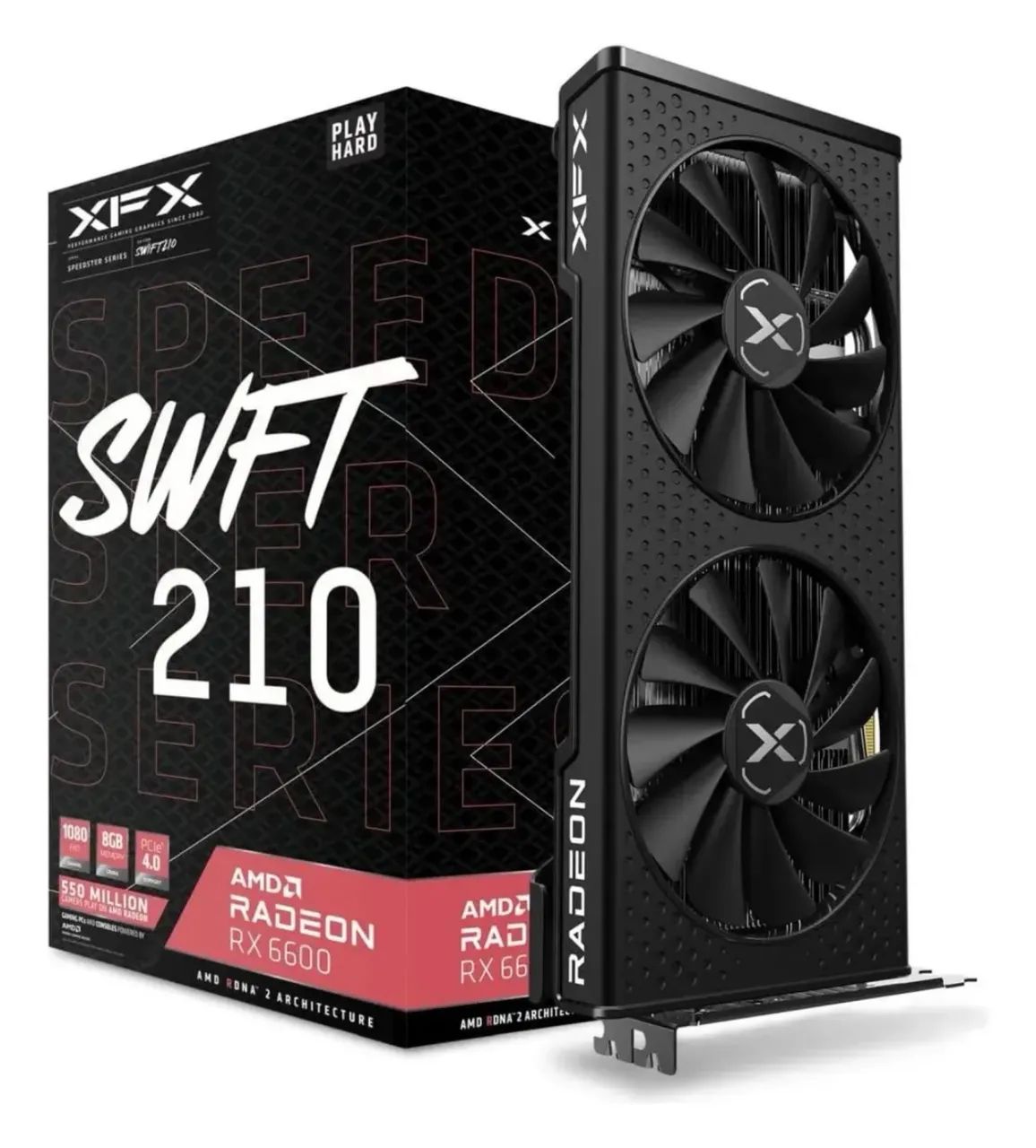 PLACA DE VIDEO RX6600 8Gb
