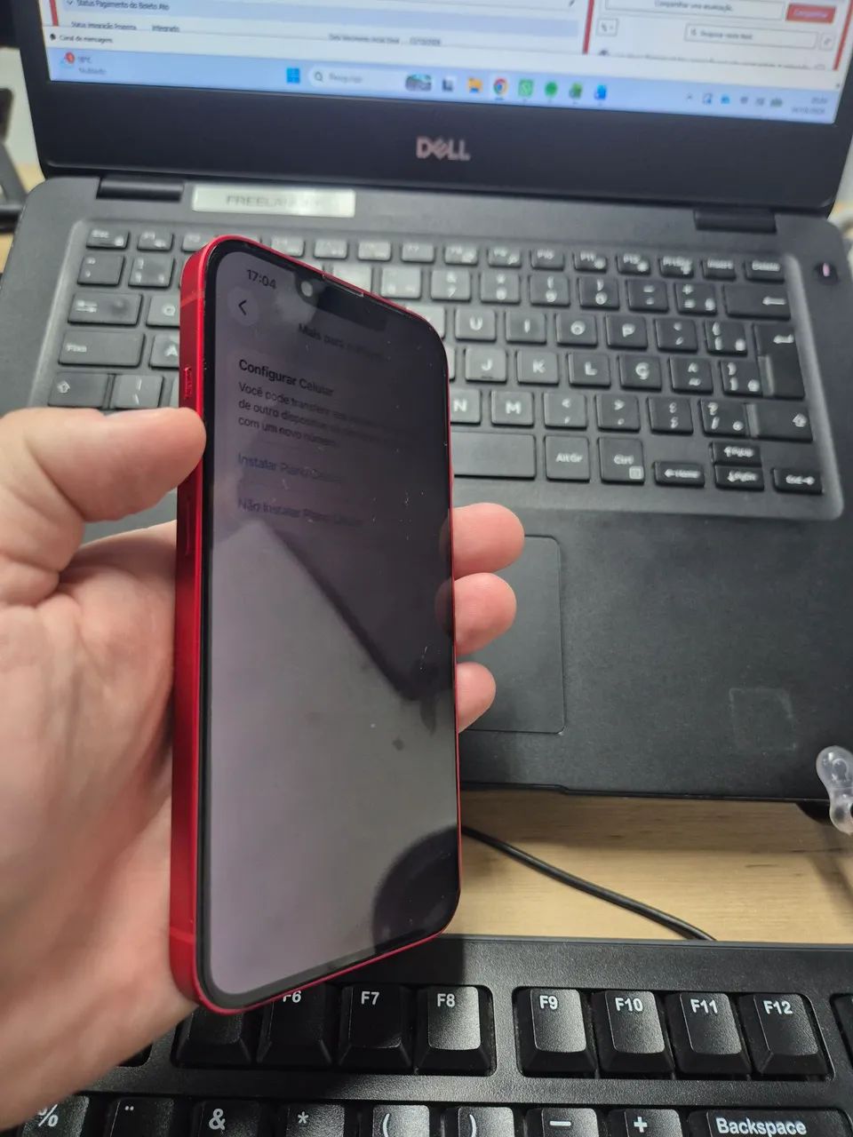 iPhone 14 Red 128GB PERFEITO  - Foto 2