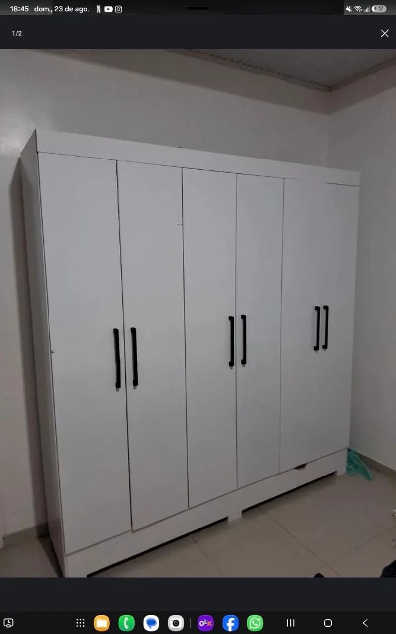 Quarda roupq 6 portas