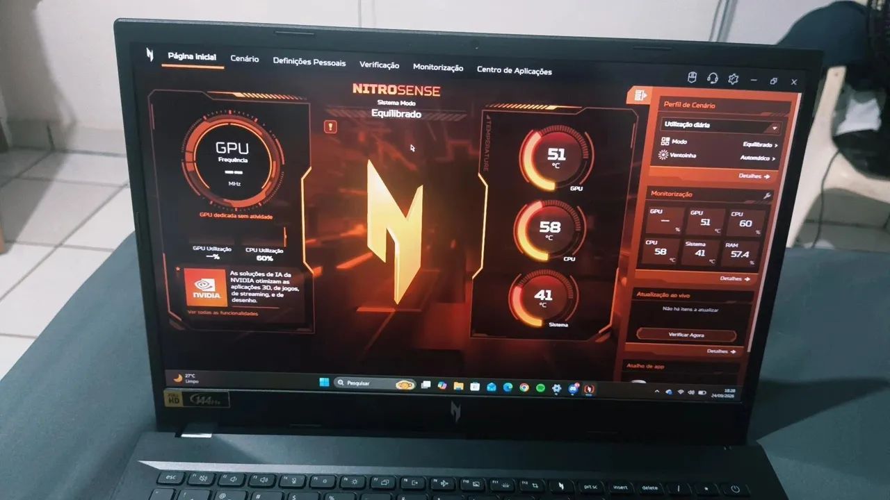 Acer Nitro V15 Intel core i7 13° geração - Foto 5