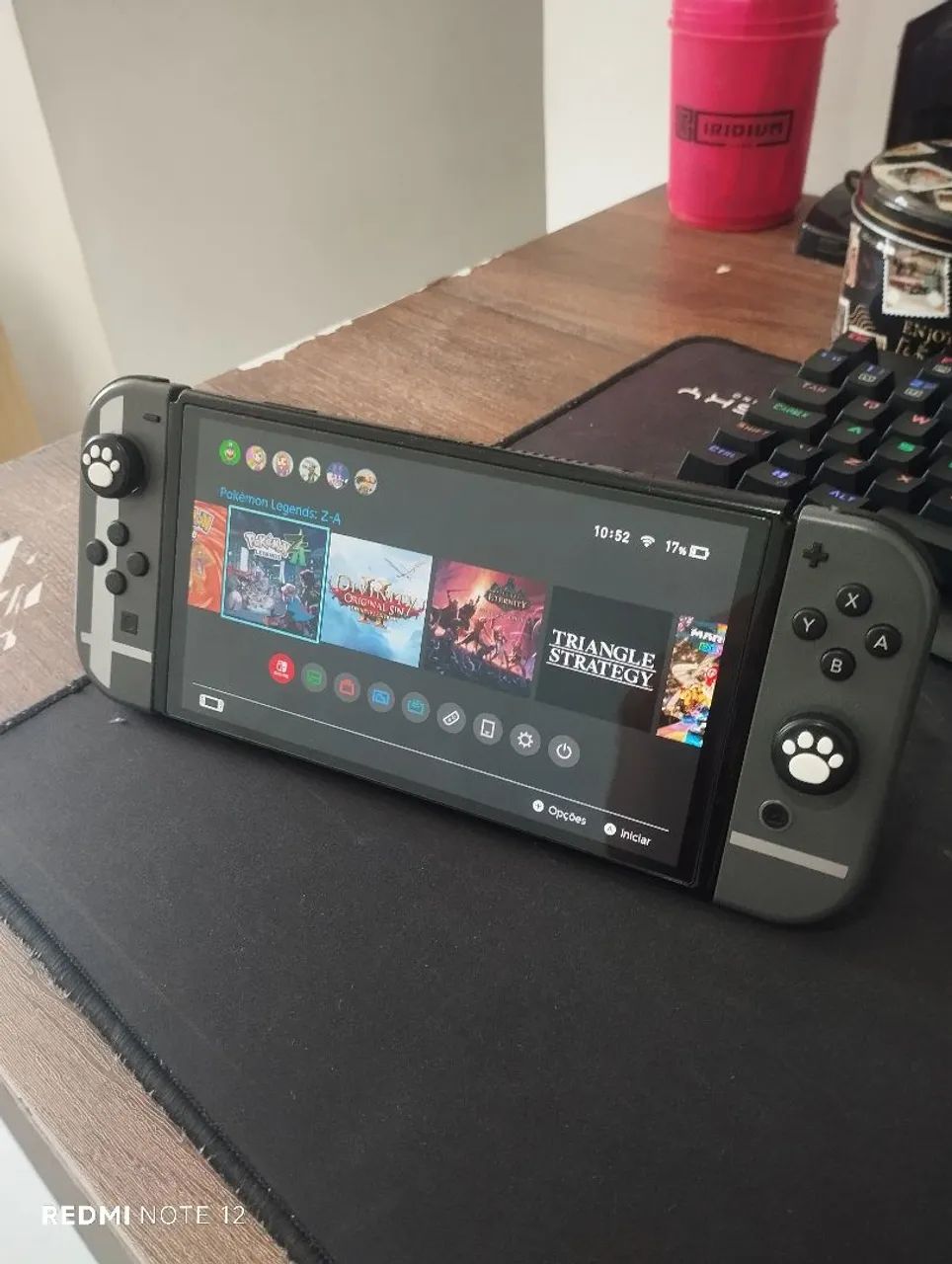 Nintendo switch OLED desbloqueado 526 gigas - Foto 2