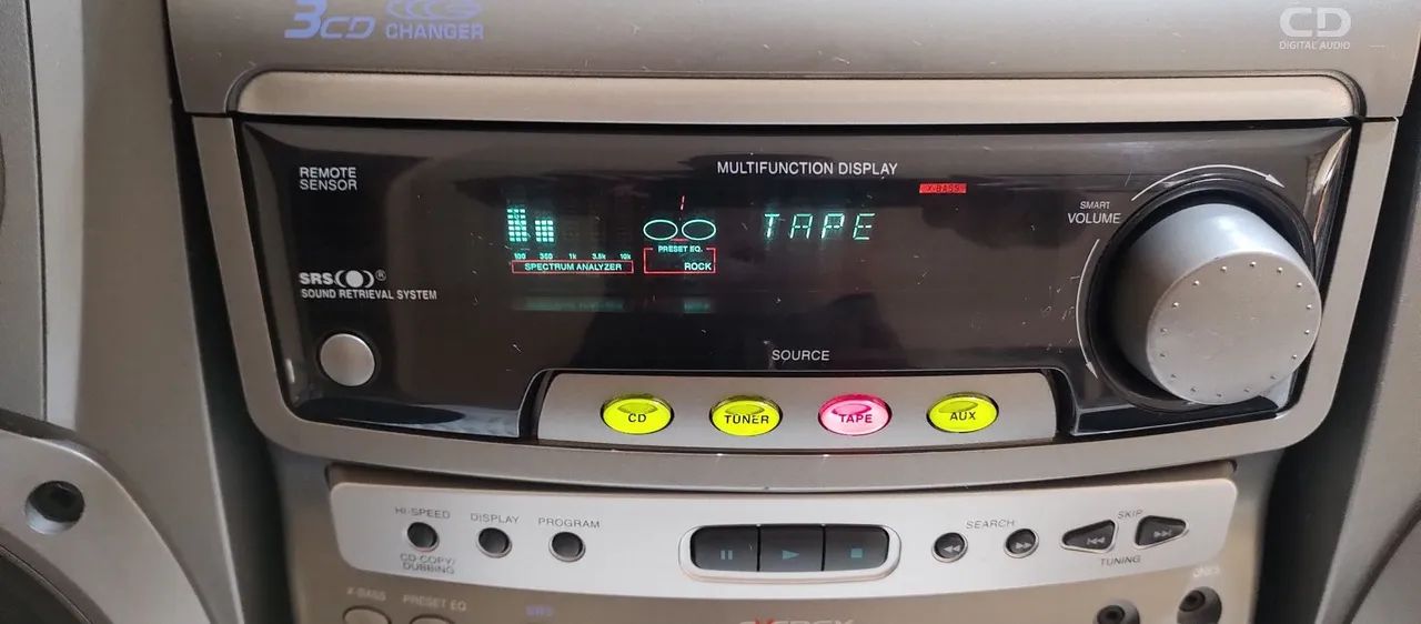 Aparelho de som Mini system gradiente energy E-550 Sony Philips Aiwa cce panasonic Sharp  - Foto 3