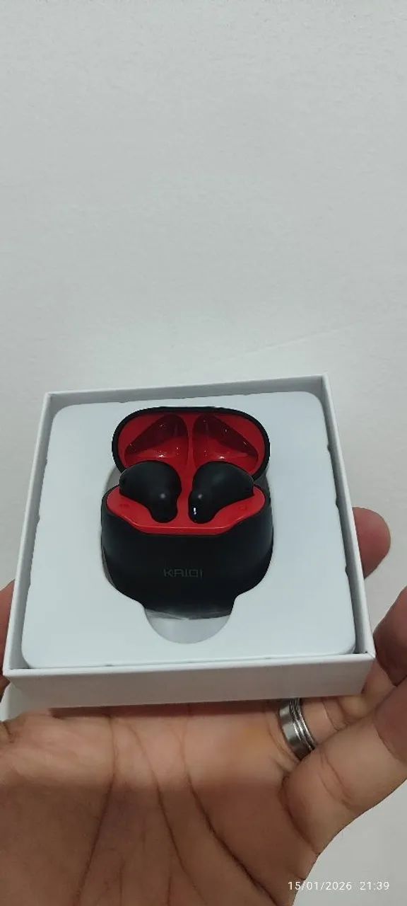 Fone Sem Fio Bluetooth TWS com Case de Carga - Foto 3