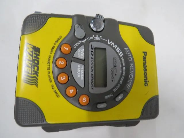 walkman antigo shock wave panasonic 
