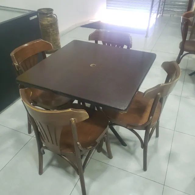 Jogo de mesa em madeira  - Foto 3