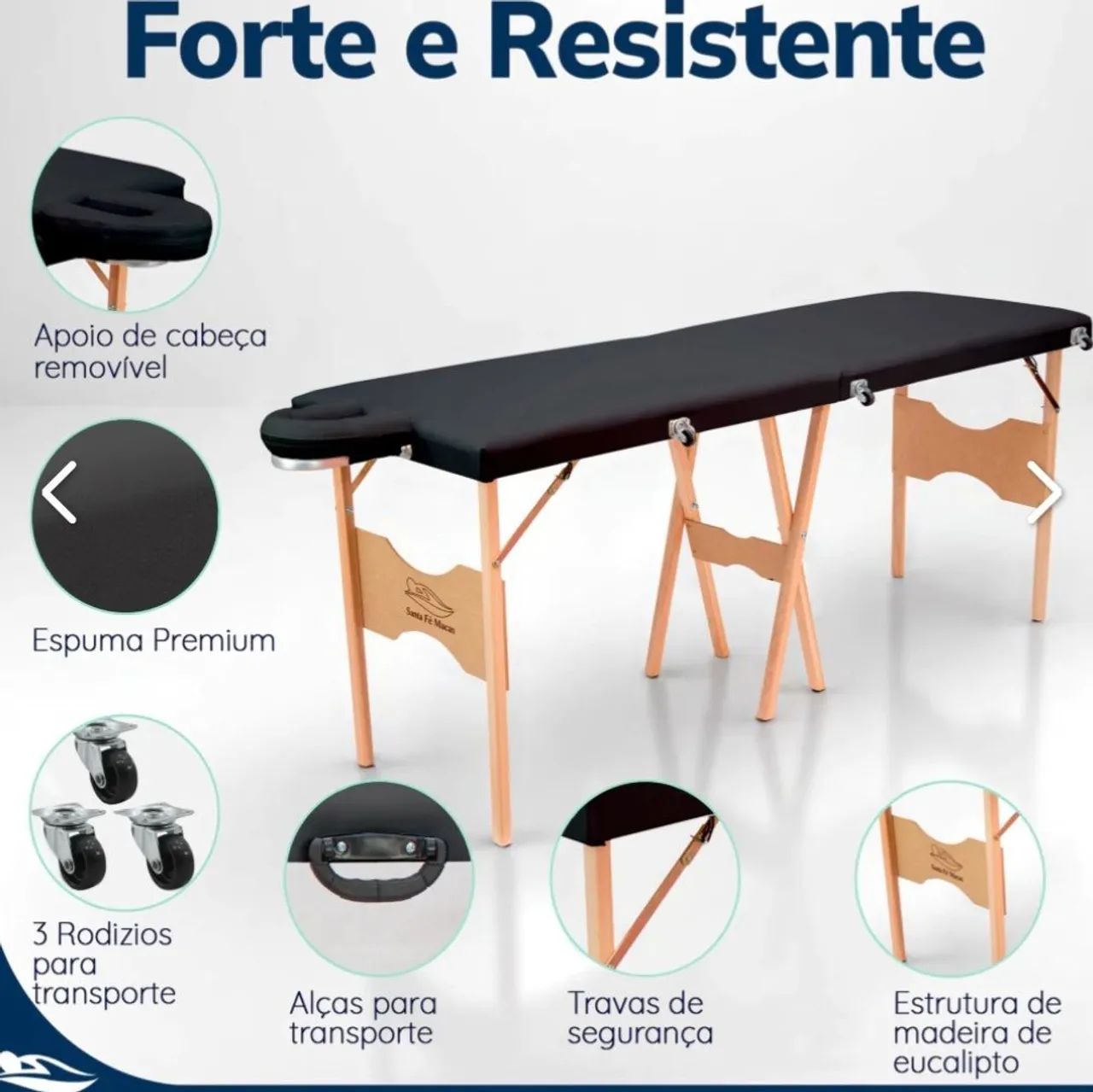 Maca portátil Santa fé - Foto 3