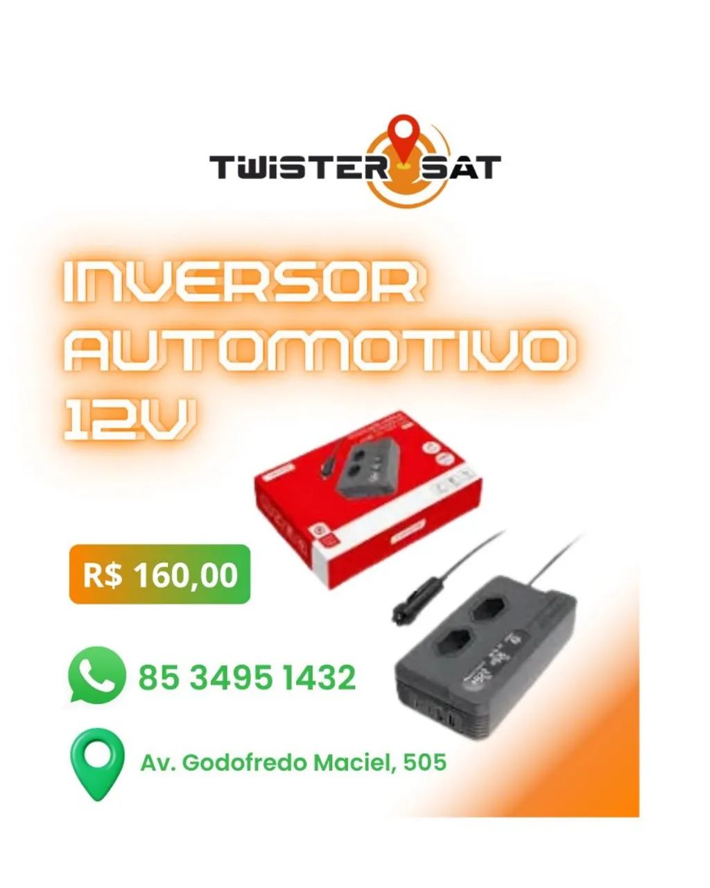 Inversor Automotivo 12v