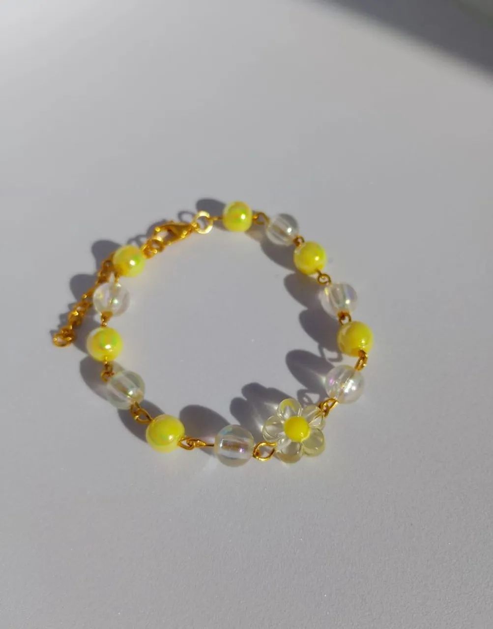 Pulseira amarela