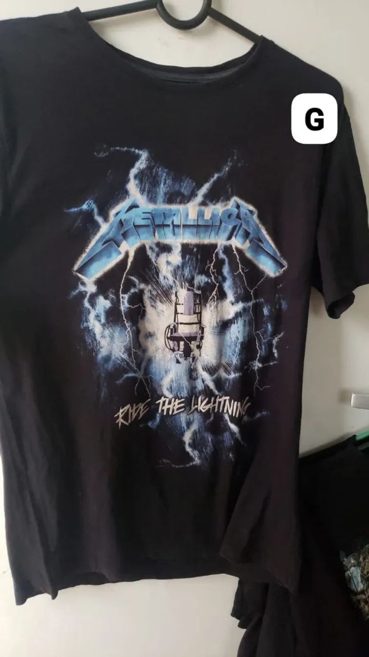 CAMISETA DO METALLICA! TAM. G