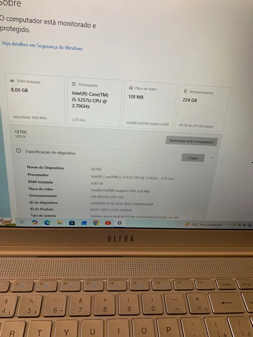 NOTEBOOK I5 - 8GB RAM - Foto 4