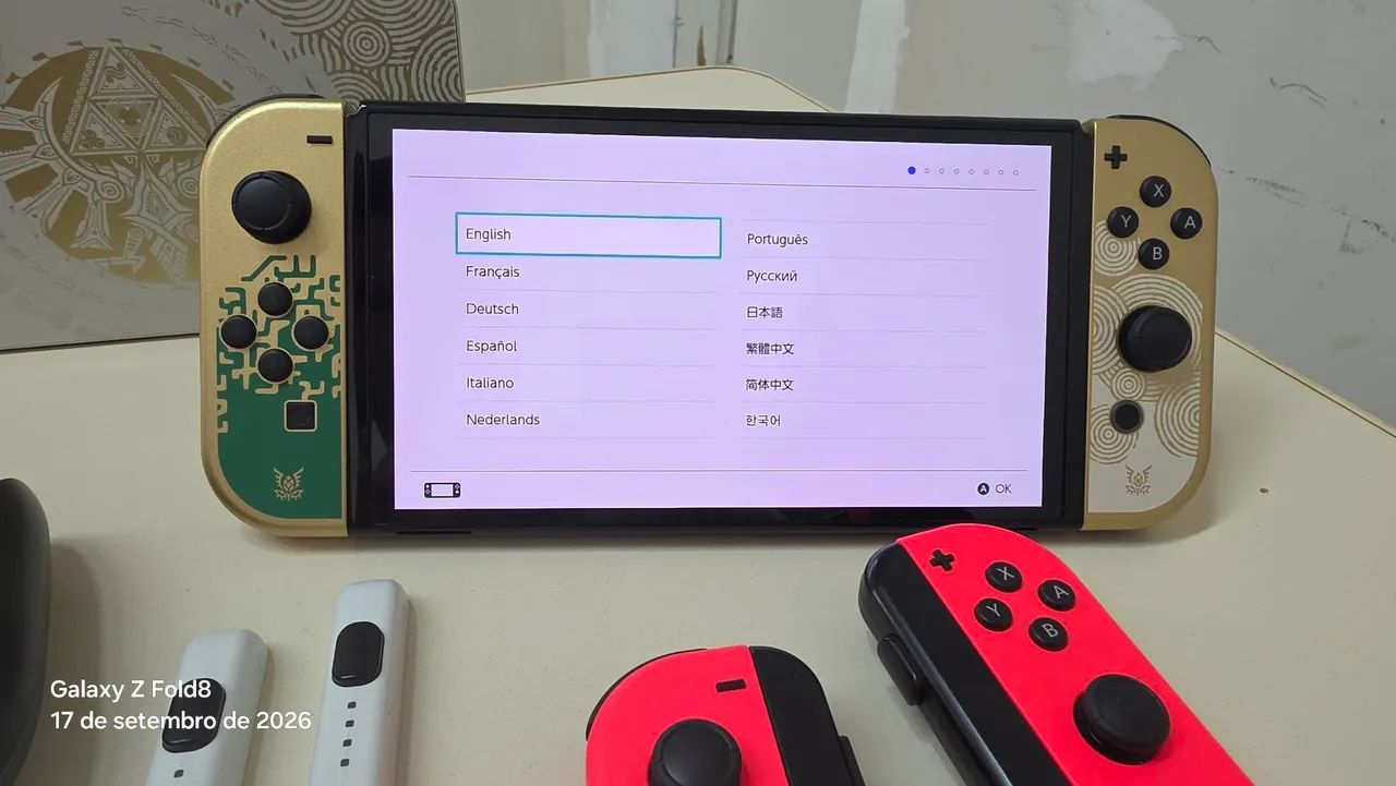 Nintendo Switch OLED Zelda - Foto 2