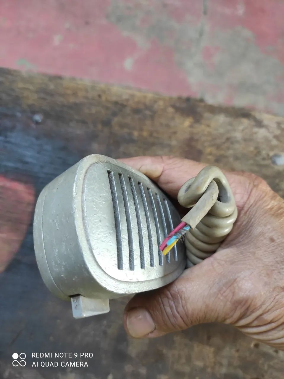 Microfone PTT antigo,Leia : - Foto 4