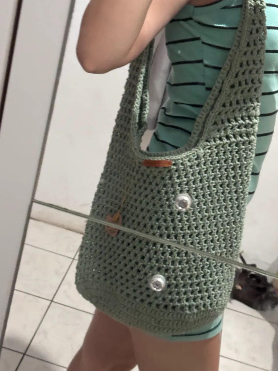 Bolsa de crochê  - Foto 3