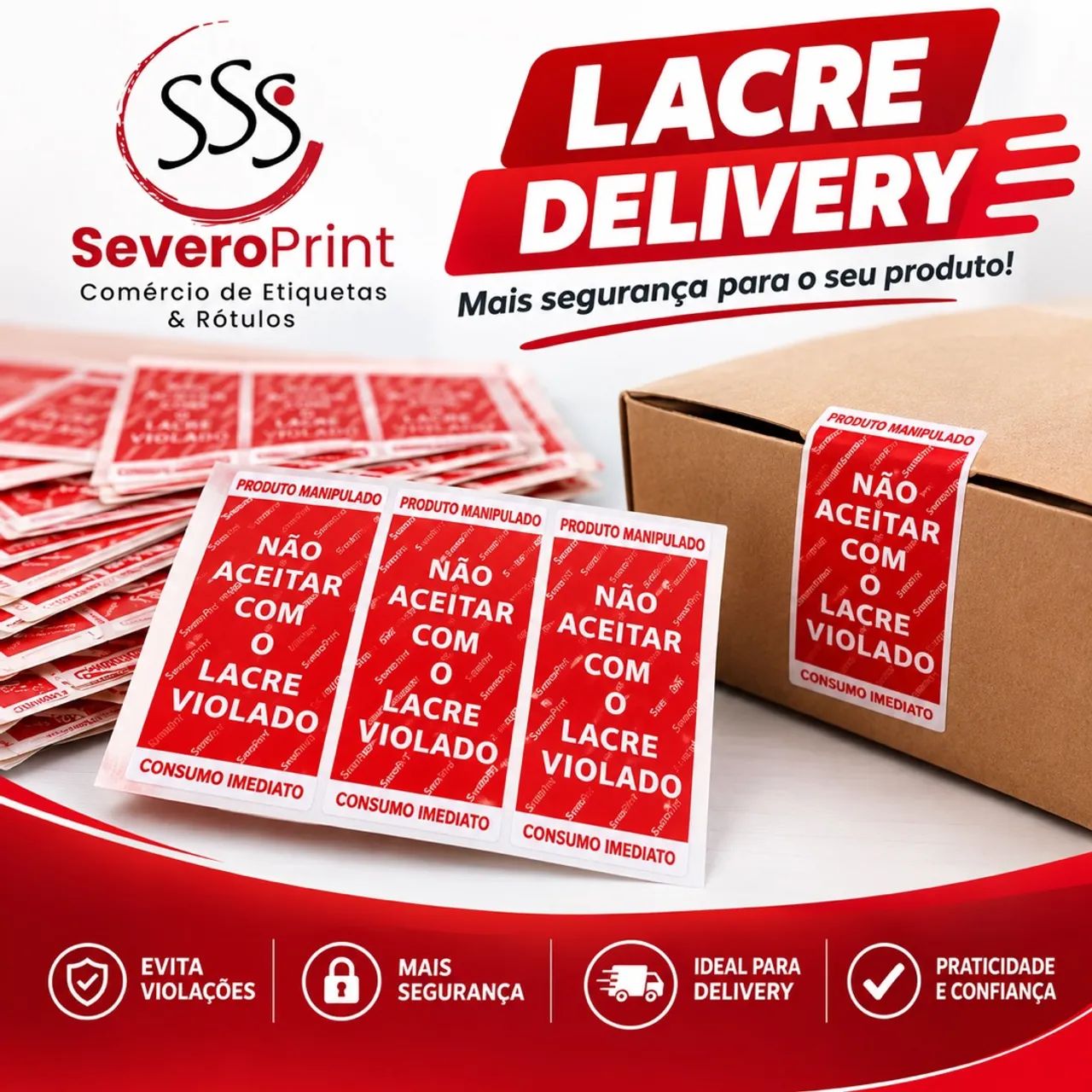 Lacre segurança delivery  - Foto 2