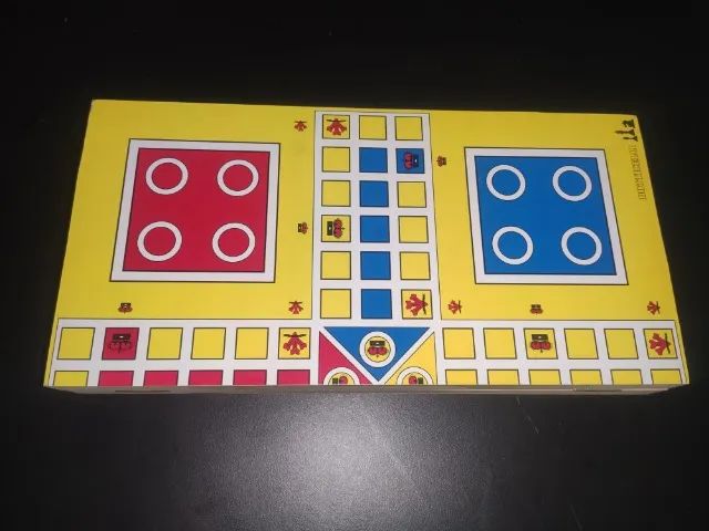 Jogo de Ludo Botticelli em Madeira - 16 Peões, Dado e Manual - Foto 4