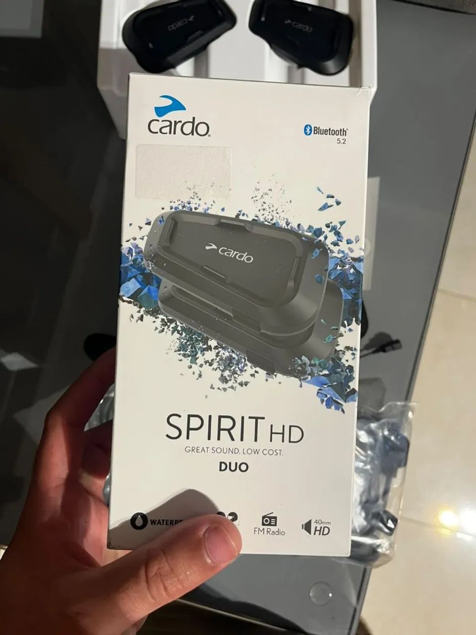 Intercomunicador cardo Hd
