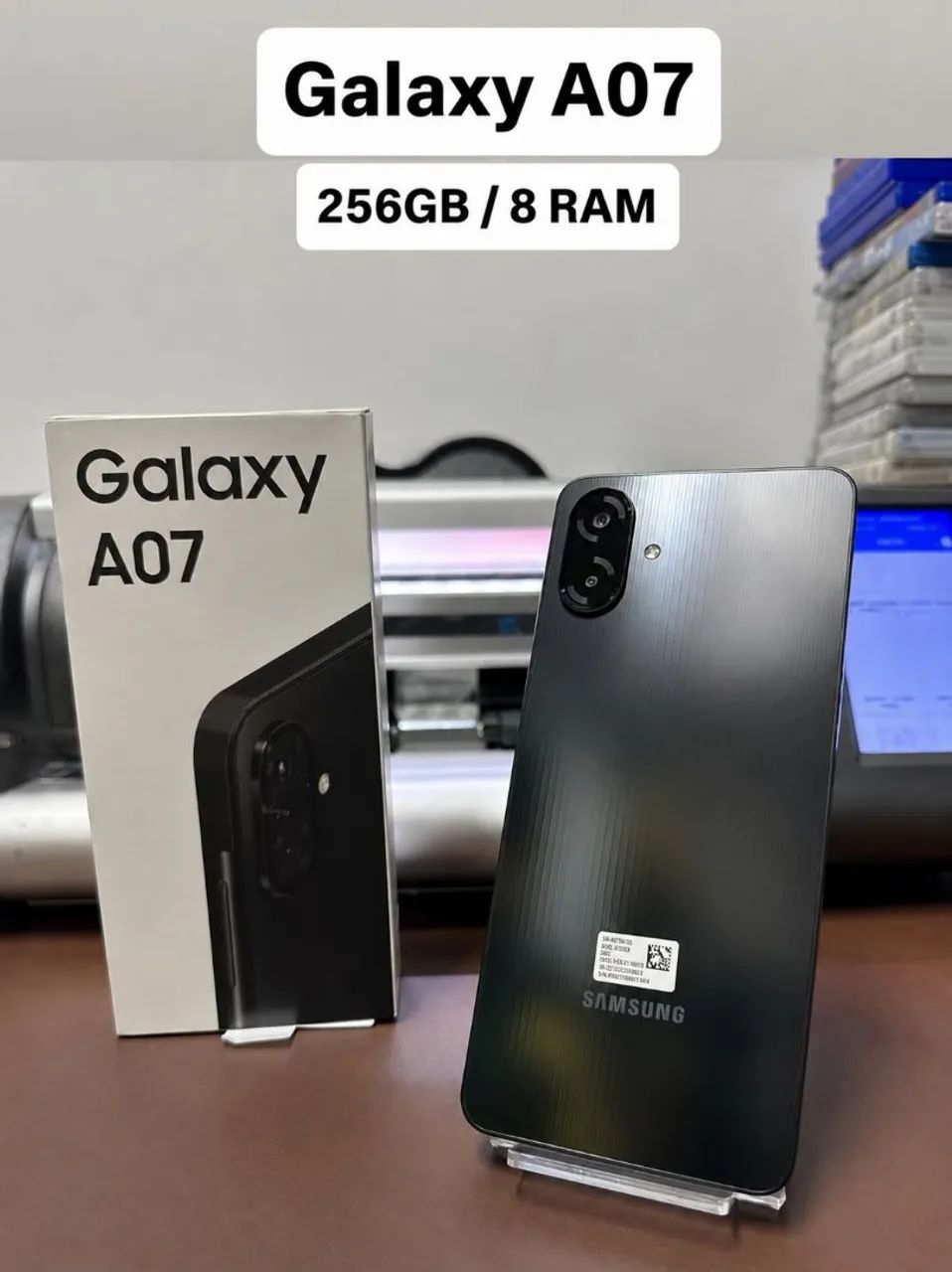 Celular Samsung A07 256GB 8ram Lacrado - Foto 2