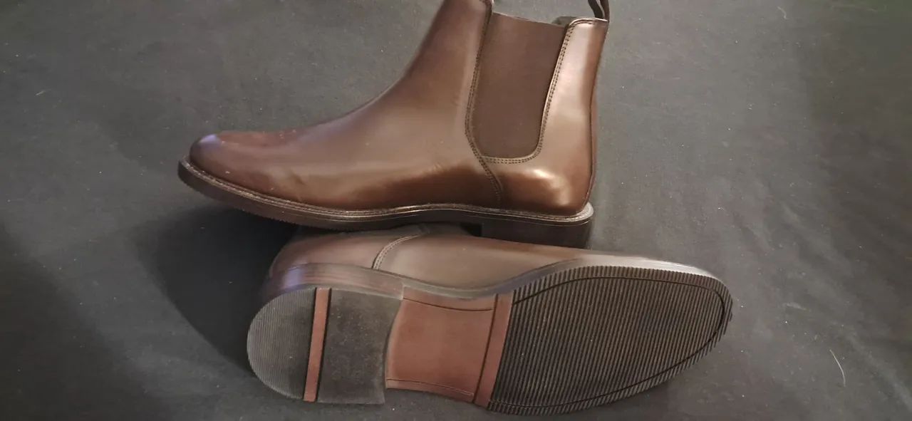 Bota couro legítimo  n° 41