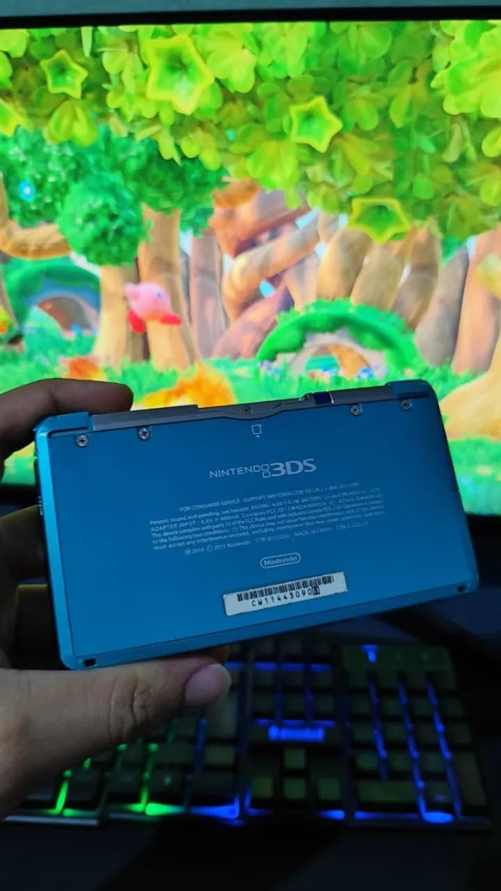 3DS (OLD) DESBLOQUEADO - COM JOGOS - Foto 3