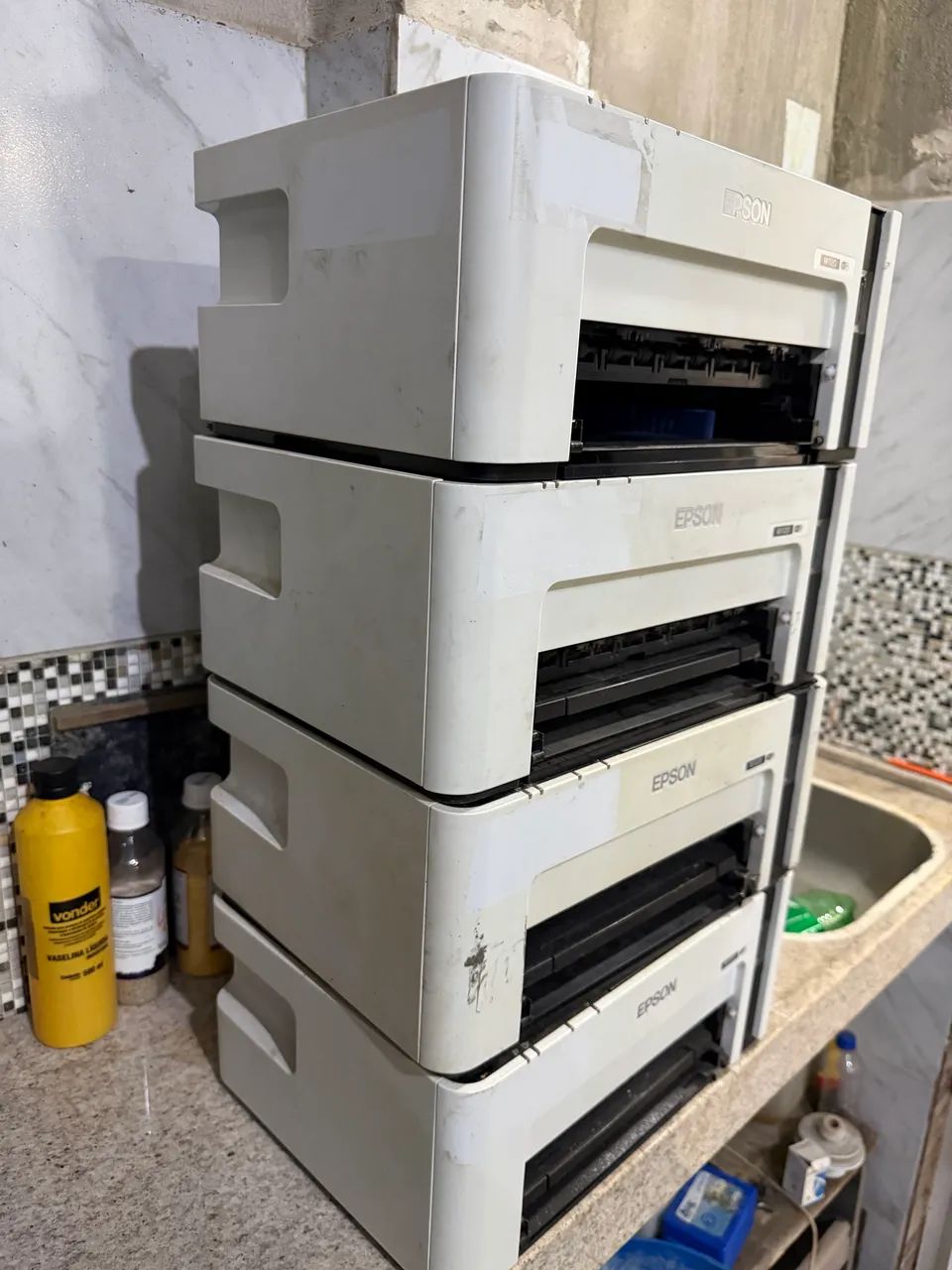 Impressora Epson M1120 branca - Foto 2