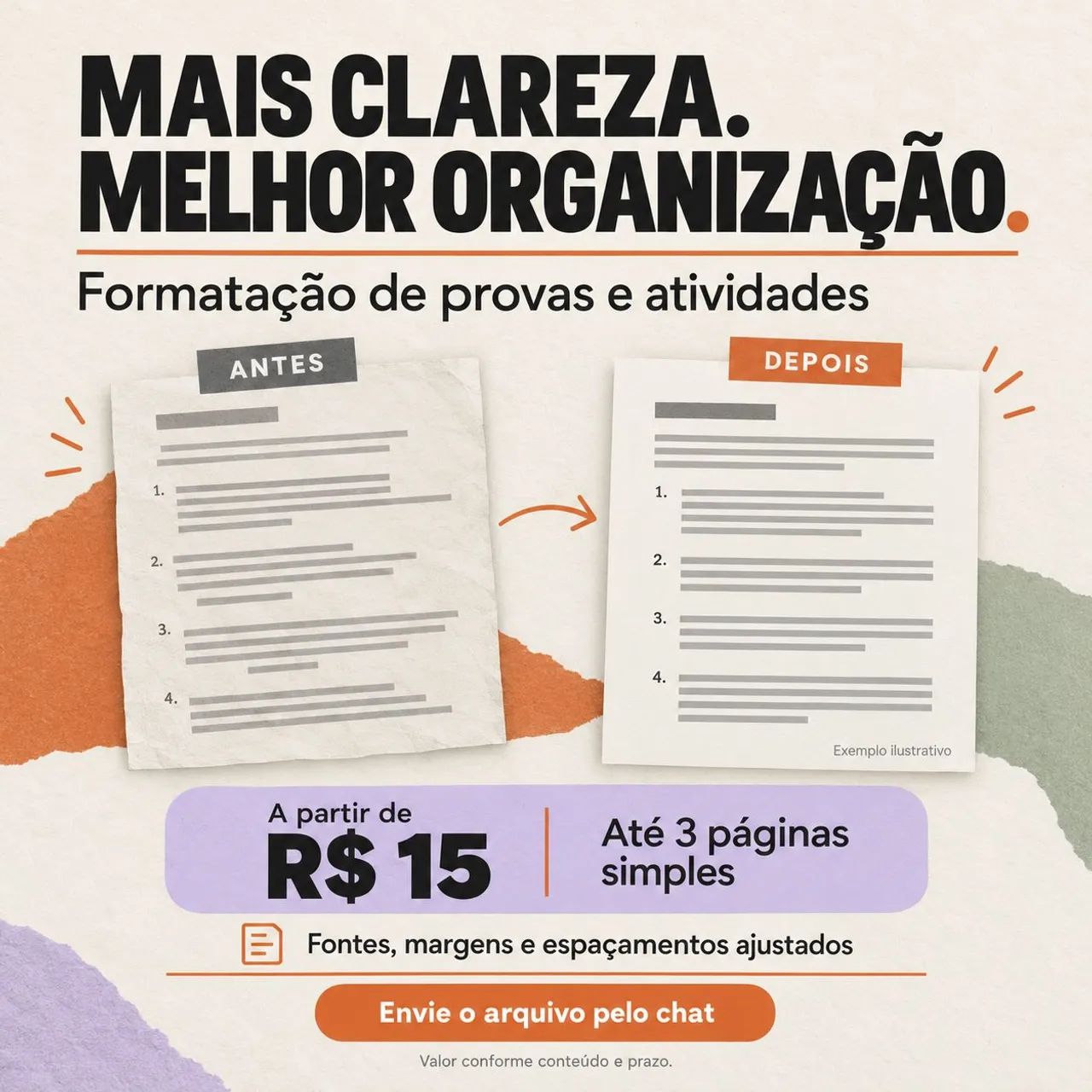 Formatação de documentos em Word e PDF | Digitação e currículos - Foto 3