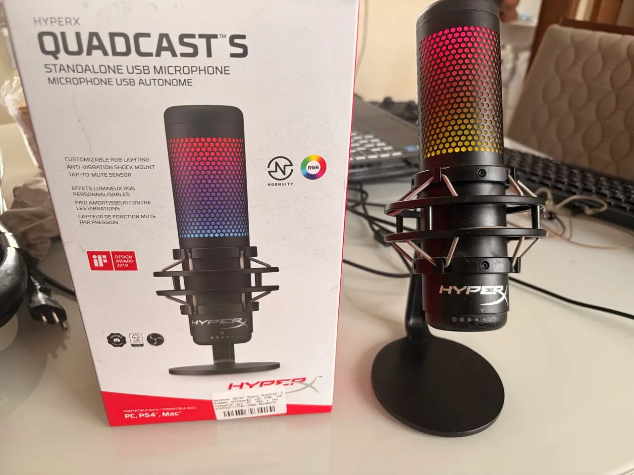 Hyperx Quadcast S RGB  - Foto 2