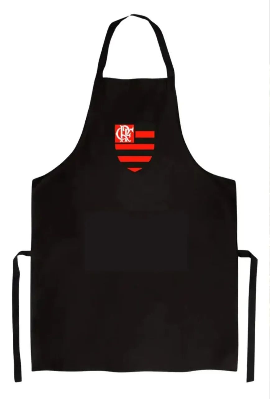 Avental preto Flamengo  - Foto 2
